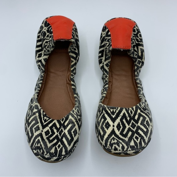 Lucky Brand Erin Aztec Tribal Geometric Ballet Flats Size 7 - Picture 1 of 6